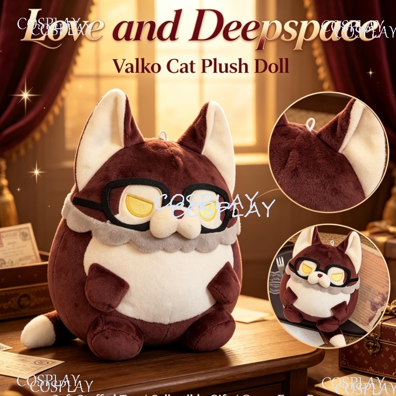 Cat Toys - Плюшевая игрушка-кошка Love and Deepspace Valko,
