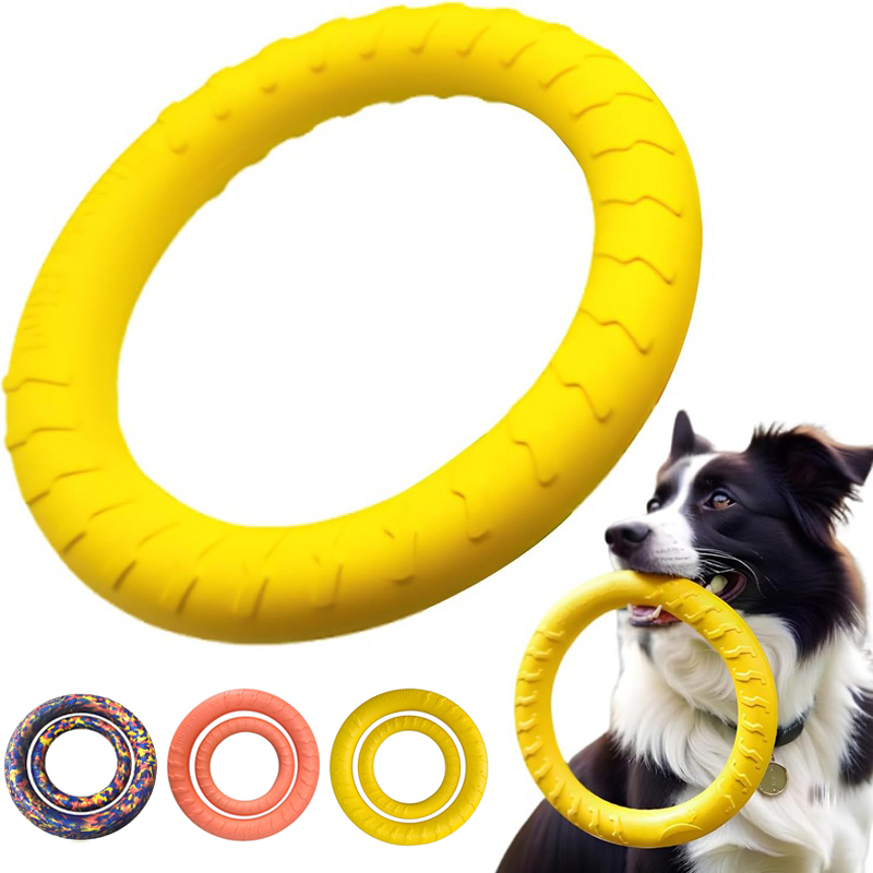 Suction Cup Dog Tug Toy - Игрушки для собак: летающие диски из