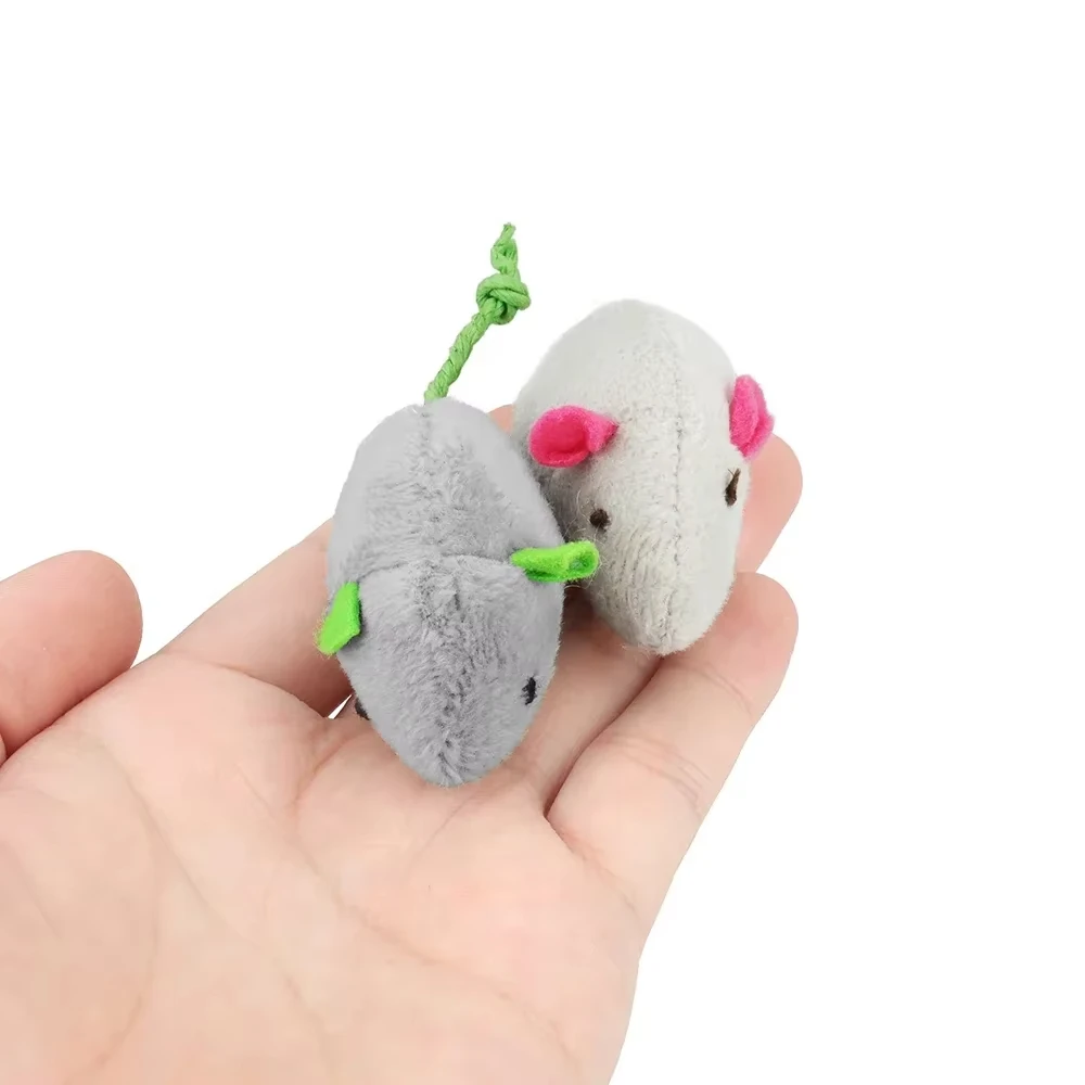 5 шт. погремушек-мышек для кош – обзор и цена Catnip Interactive Plush Mouse