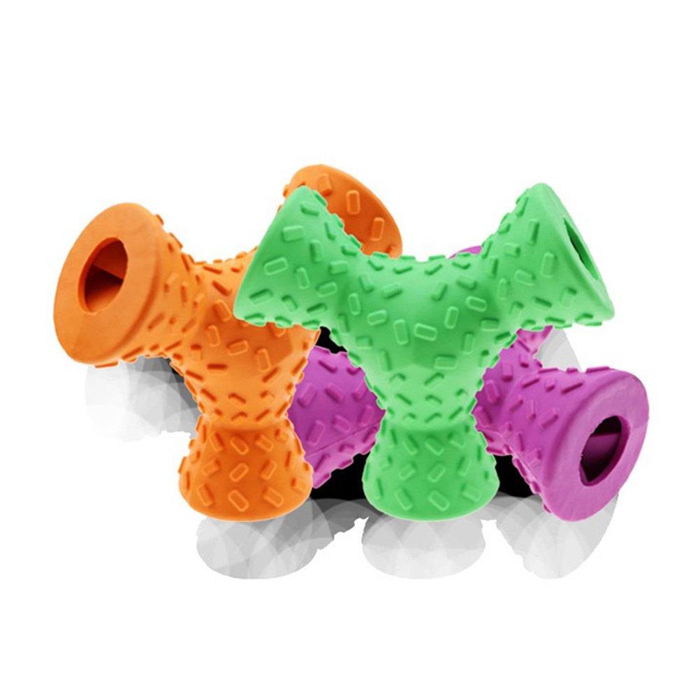 1 шт. Резиновый треугольный ди – обзор и цена Rubber Treat Dispensing Dog Toy