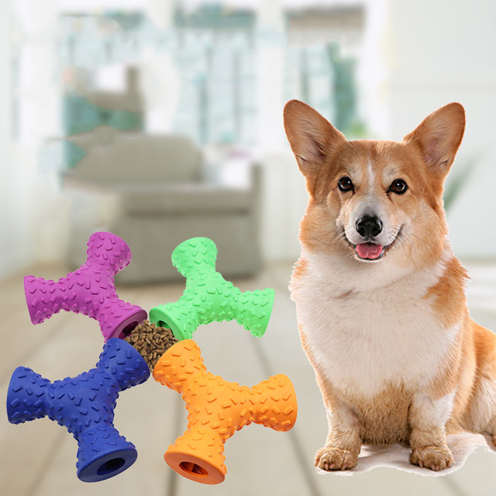 1 шт. Резиновый треугольный ди – обзор и цена Rubber Treat Dispensing Dog Toy