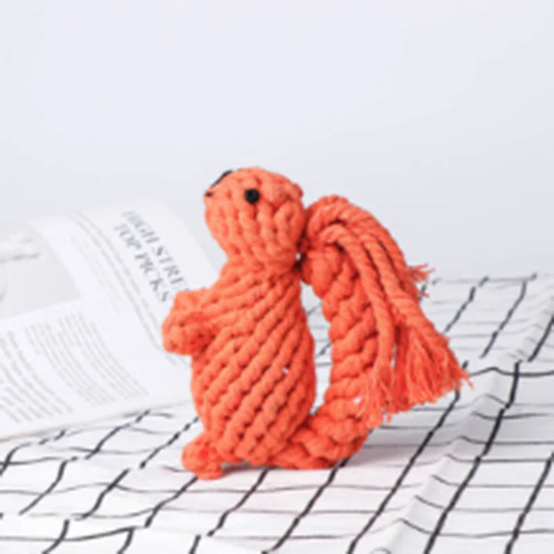 Прочная плетеная игрушка для с – обзор и цена Dog Rope Toy Aggressive Chewers