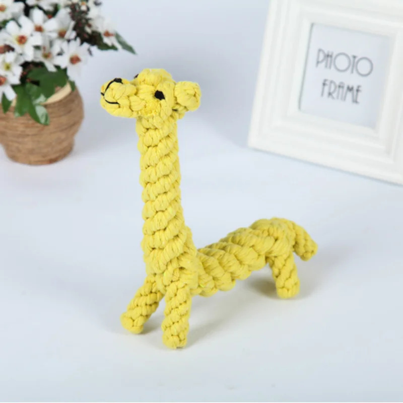 Прочная плетеная игрушка для с – обзор и цена Dog Rope Toy Aggressive Chewers