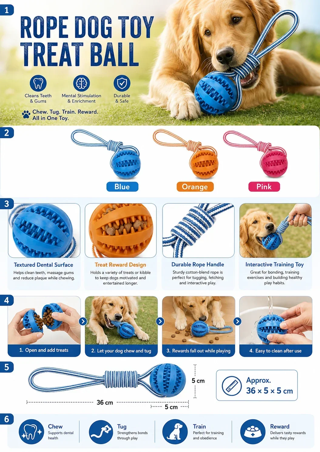 Прорезиненный мяч-игрушка для  – обзор и цена Rubber Treat Dispensing Dog Toy