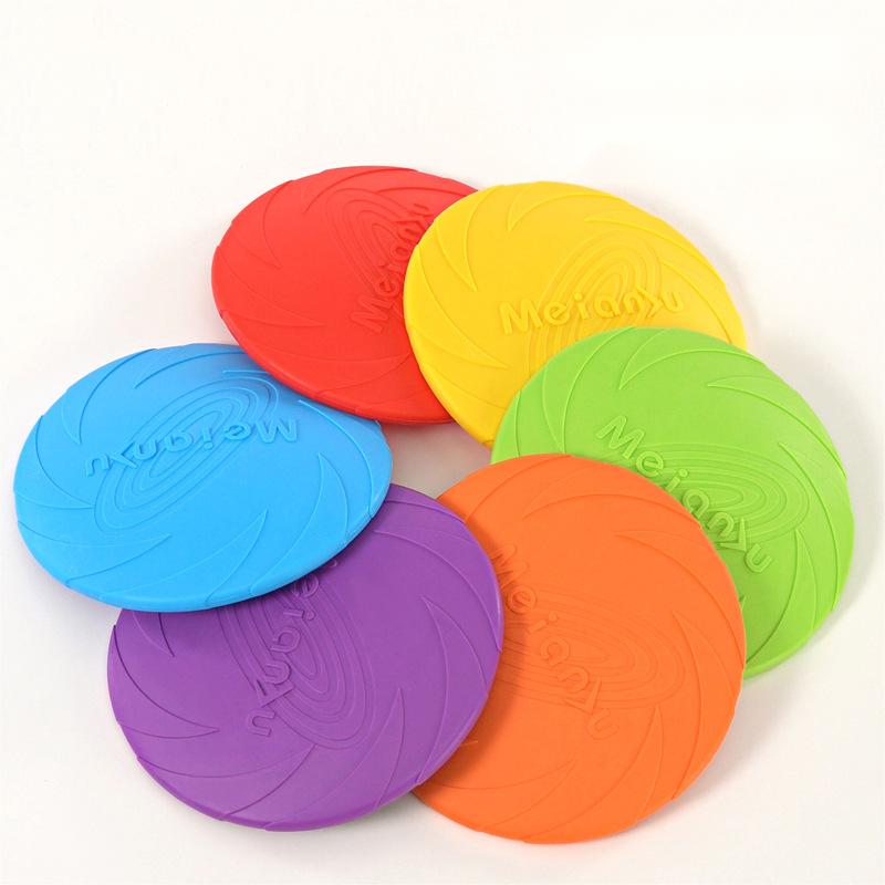 Интерактивная силиконовая игру – обзор и цена Flying Disc Dog Training Toy