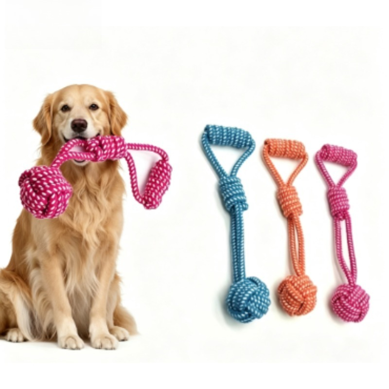 1 шт. жевательная игрушка с уз – обзор и цена Dog Rope Toy Aggressive Chewers