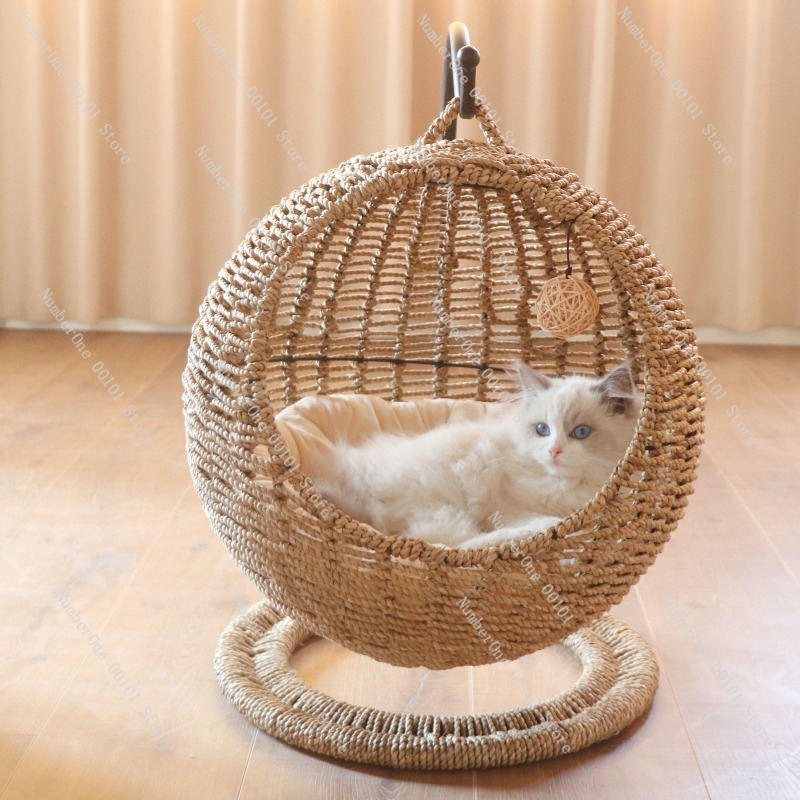 Круглая подвесная лежанка-гама – обзор и цена Pet Beds