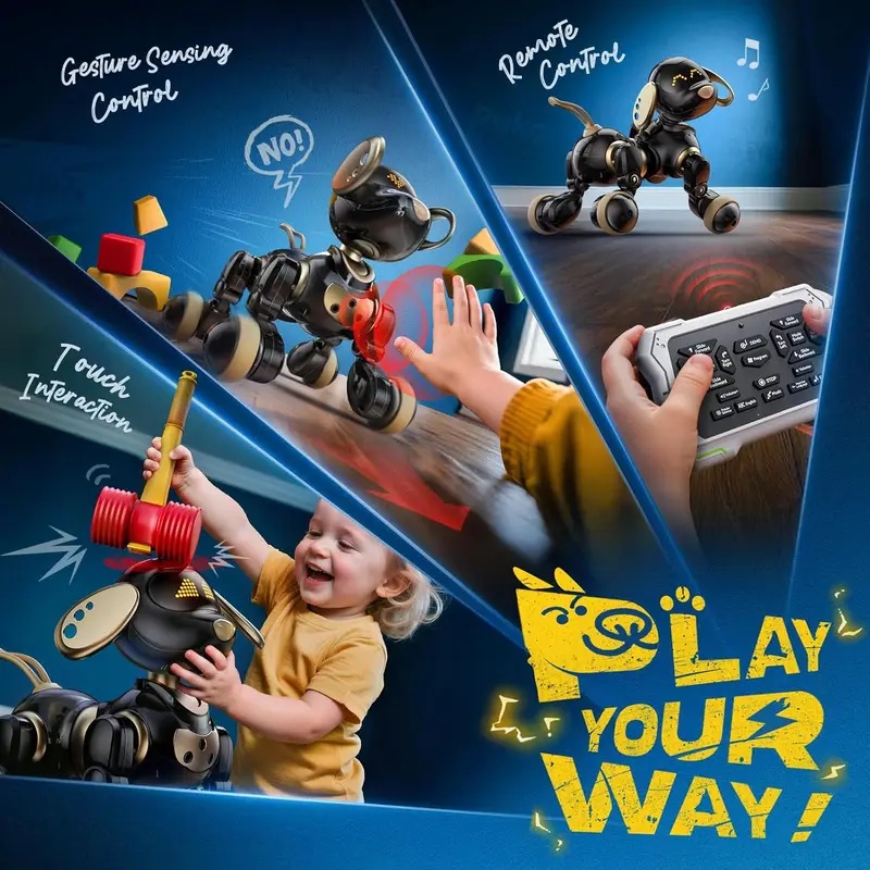 Умная игрушка-робот-собака с д – обзор и цена Dog Toys