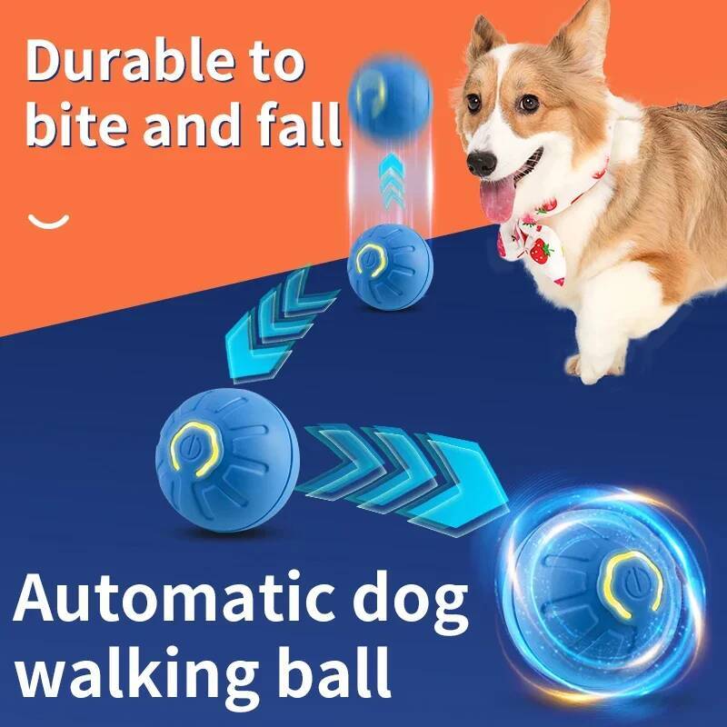 Умный интерактивный мяч-игрушк – обзор и цена Automatic Moving Dog Ball