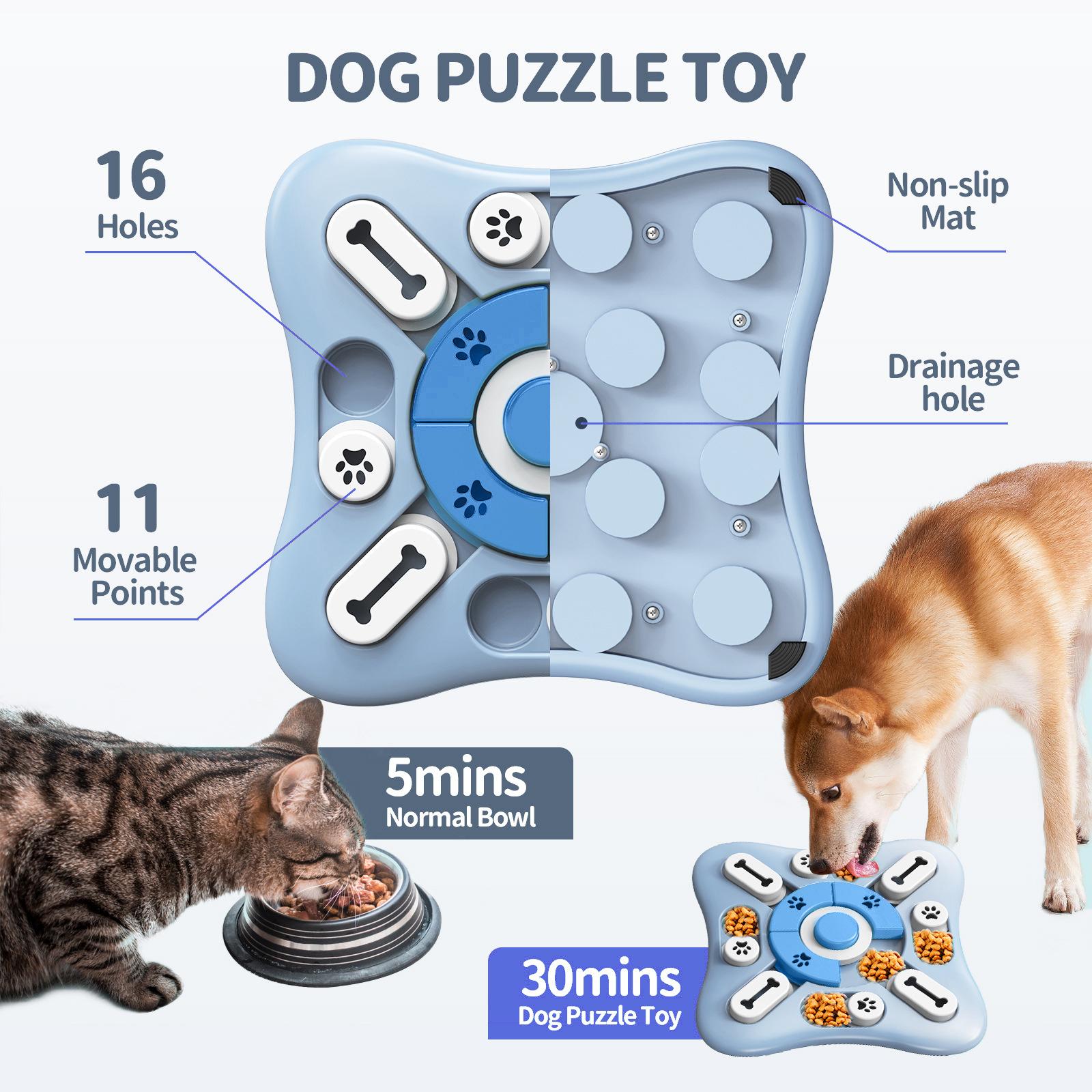 Игрушки для собак, медленная к – обзор и цена Dog Puzzle Feeder Toy